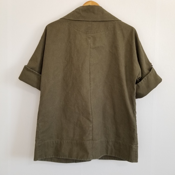 Awakening Reversible Olive Green Jacket Size Small - Picture 7 of 13